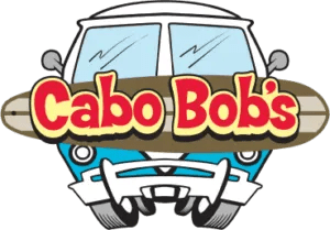 Cabo Bob's logo with clear background.